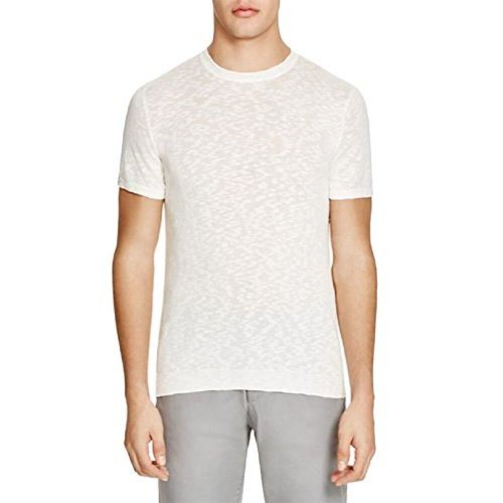 Slub Knit Short Sleeve Sweater